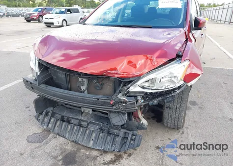 2015 Nissan Sentra S/Sv/Sr/Sl from USA, damaged, VIN 3N1AB7AP6FY309962